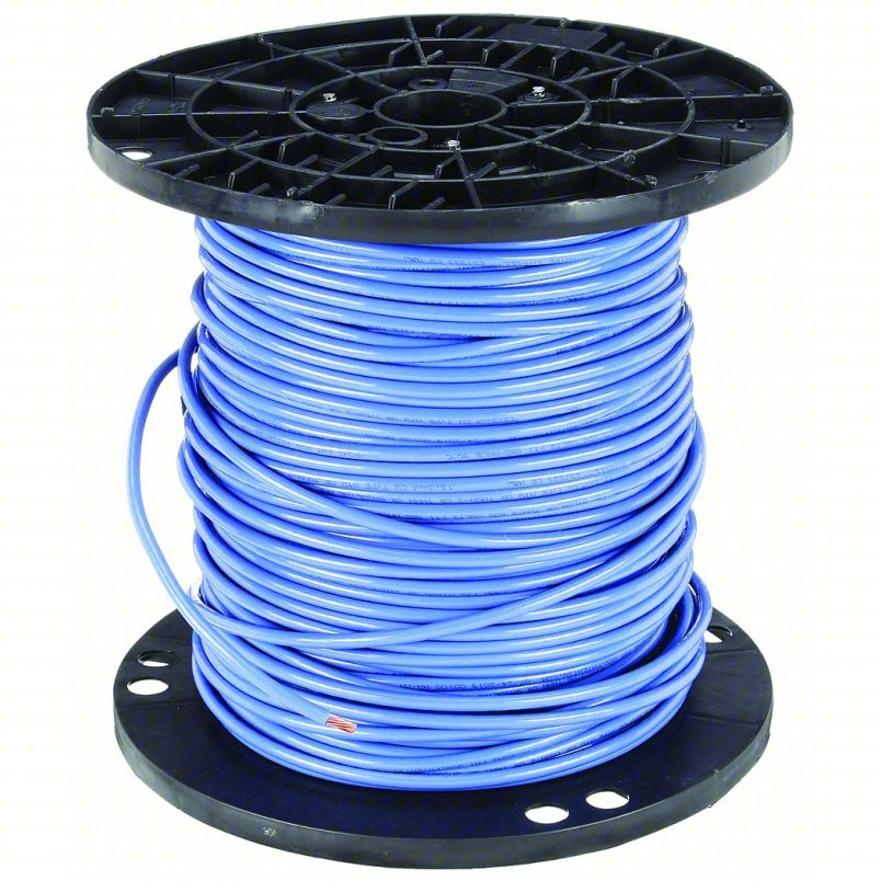 Southwire 10 AWG 500-ft Blue THHN Stranded Copper