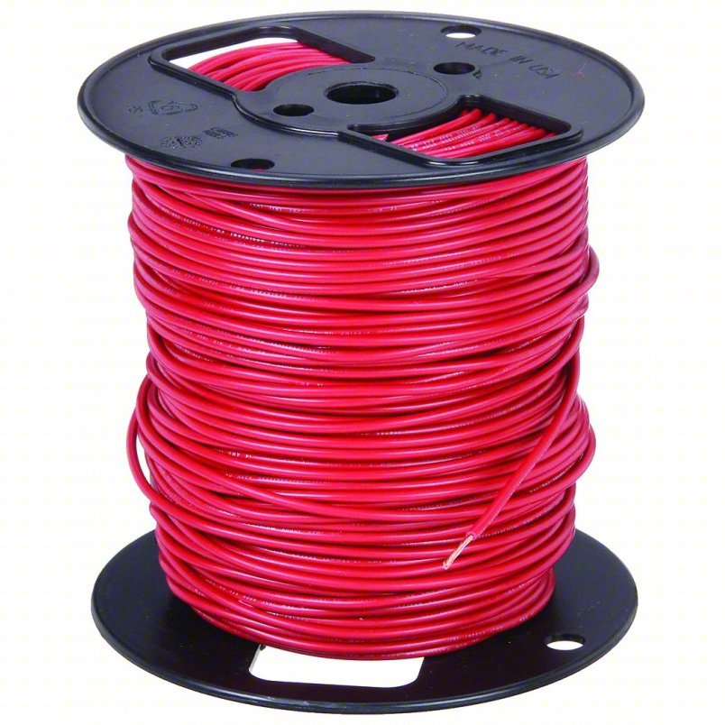 Southwire 10 AWG 500-ft Red THHN Stranded Copper