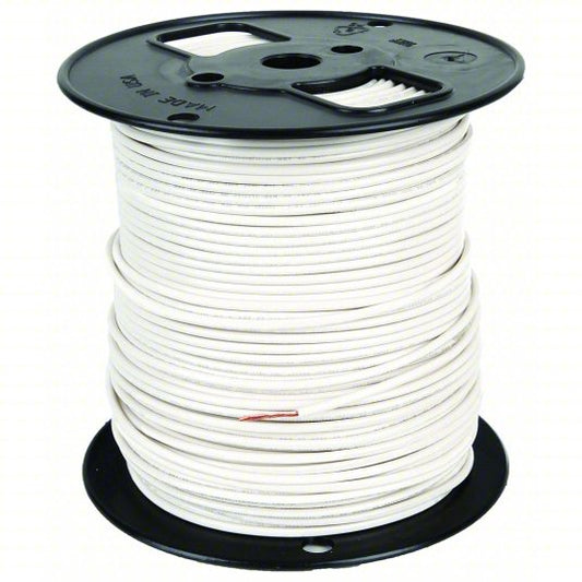 Southwire 10 AWG 500-ft White THHN Stranded Copper