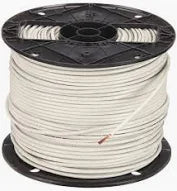 Southwire 12 AWG 500-ft White THHN Stranded Copper