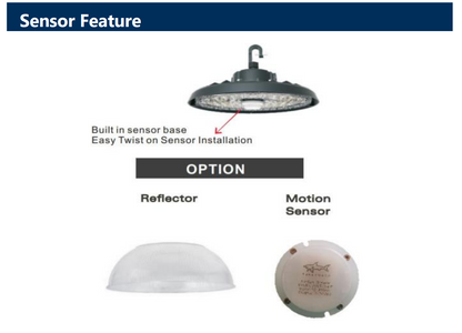 300W UFO HIGHBAY (WITH SENSOR)