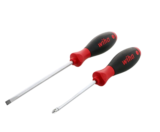 2 Piece SoftFinish Slotted and Phillips Screwdriver Set